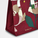 RADLEY London Womens Small Open Top Grab Hand Carry Canvas Tote Bag