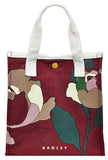 RADLEY London Womens Small Open Top Grab Hand Carry Canvas Tote Bag