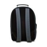 RAINS Book Daypack Large Lagoon Laptop Backpack for Men and Women, Waterproof Black Minimalist Commuter Bag with 15” - 16"