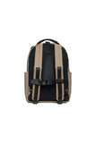 RAINS Clip Front Backpack Beige - Waterproof Commuter Backpack with C - Clip Closure & Hidden Pocket, 16″ Laptop Sleeve, Urban Travel Daypack