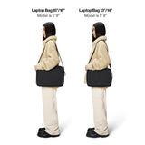 RAINS Laptop Bag, Backpack 13"/14" Inches (Black)