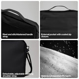 RAINS Laptop Bag, Backpack 13"/14" Inches (Black)