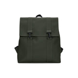 RAINS Messenger Bag, Backpack, Waterproof Classic Contemporary for travel and everyday use - Black