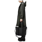 RAINS Tote Bag Mini - Black Waterproof Shoulder Bag for Men and Women - Everyday Tote for Work, Travel, Shopping with Coated Zip and Carry Handles - 2 Year Warranty