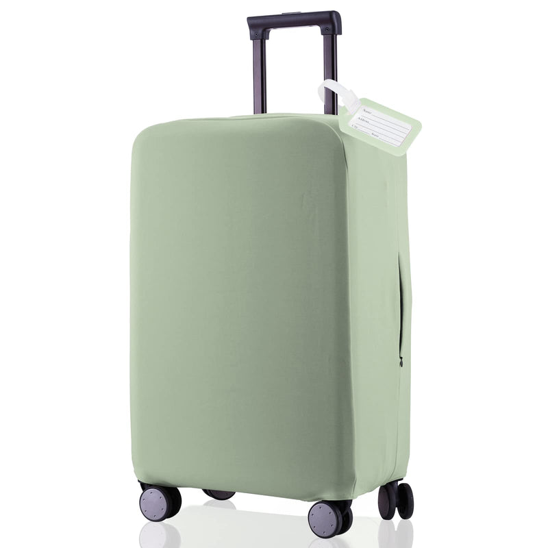 RainVillage Travel Luggage Cover - Scratch - Resistant Fit 19 - 31 Inch, Cyan, XL(28 - 29 inch)