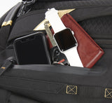 Rawlings | GOLD COLLECTION Hybrid Equipment Bag | Baseball / Softball | Backpack / Duffel | Black