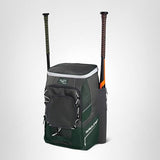 Rawlings | IMPULSE Backpack Equipment Bag | Baseball/Softball | Dark Green