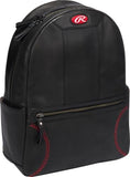 Rawlings | Leather Backpack Collection | Genuine Leather | Black | 12