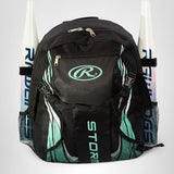 Rawlings | STORM Backpack Equipment Bag | T-Ball / Softball | Mint