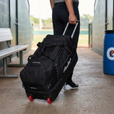 Rawlings | YADI2 Luggage Wheeled Equipment Bag | Baseball/Softball | Black