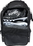 Rawlings | YADI2 Luggage Wheeled Equipment Bag | Baseball/Softball | Black