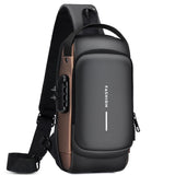 Rcrirth Sling Bag for Men | Anti - theft Crossbody Bag - Crossbody Shoulder Chest Bag for Daily use