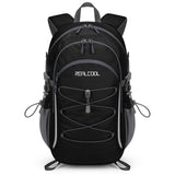 RealCool Hiking Backpack for Men Women,20L Lightweight Waterproof Travel Camping Backpack Hiking Daypack for Cycling Running,Black