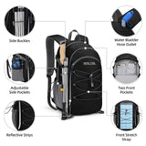 RealCool Hiking Backpack for Men Women,20L Lightweight Waterproof Travel Camping Backpack Hiking Daypack for Cycling Running,Black