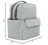 RED ROVR Mini Roo Lightweight Backpack | 6 pockets for everyday essentials (Sage)