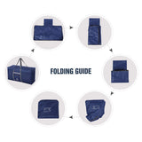 REDCAMP Foldable Extra Large Duffle Bag 100L/31 Inch, Lightweight Travel Duffel Bag with Adjustable Strap for Men Women,Dark Blue
