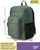 Reebok Element Backpack - Multipurpose Lightweight Carry On Everyday Bag for School Gym and Travel Backpack for Men & Women, Jaylen Green