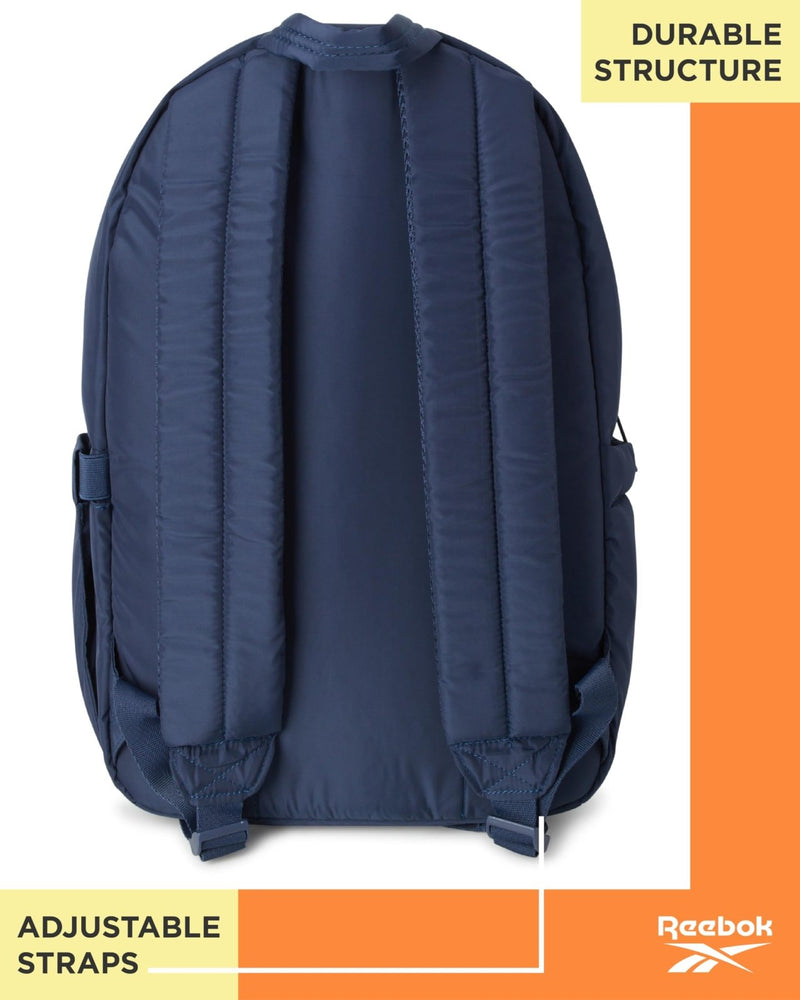 Reebok Element Backpack - Multipurpose Lightweight Carry On Everyday Bag for School Gym and Travel Backpack for Men & Women, Skyler Blue