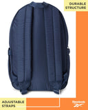 Reebok Element Backpack - Multipurpose Lightweight Carry On Everyday Bag for School Gym and Travel Backpack for Men & Women, Skyler Blue
