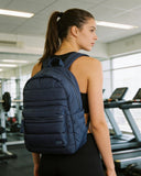 Reebok Element Backpack - Multipurpose Lightweight Carry On Everyday Bag for School Gym and Travel Backpack for Men & Women, Skyler Blue