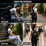 Reebok Womens Mini Backpack Lightweight Everyday Backpack Purse for Women