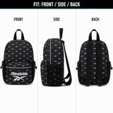Reebok Womens Mini Backpack Lightweight Everyday Backpack Purse for Women