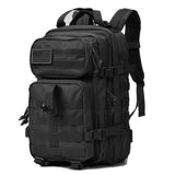 REEBOW GEAR Military Tactical Backpack 3 Day Assault Pack Army Molle Bag Backpacks Rucksack 35L Black