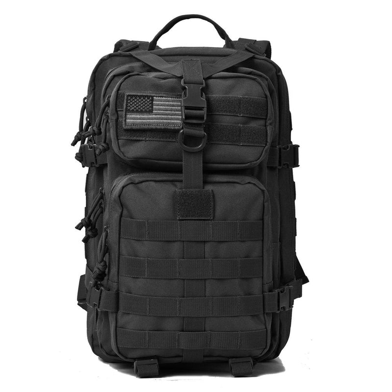 REEBOW GEAR Military Tactical Backpack 3 Day Assault Pack Army Molle Bag Backpacks Rucksack 35L Black