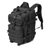 REEBOW GEAR Military Tactical Backpack 3 Day Assault Pack Army Molle Bag Backpacks Rucksack 35L Black