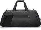 reeyee 40L Convertible Gym Duffel Bag Backpack, Water Repellent Sports Travel Bag with Shoe Compartment, Wet Pocket & Insulated Cooler, 3-in-1 Weekender Carry On Bag for Men Women