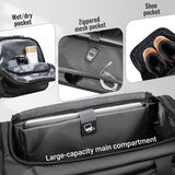reeyee 40L Convertible Gym Duffel Bag Backpack, Water Repellent Sports Travel Bag with Shoe Compartment, Wet Pocket & Insulated Cooler, 3 - in - 1 Weekender Carry On Bag for Men Women