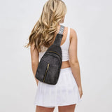 Relang Sling Bag for Women Crossbody, Leather Cross Body Fanny Packs for Women, Trendy Chest Bag for Travel and Daily Use