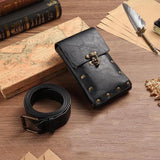 Renaissance Belt Pouch Phone Purse Festival Medieval Renaissance Costume Retro Cosplay Accessory Fanny Packs for Men Waist Bag