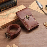 Renaissance Belt Pouch Phone Purse Festival Medieval Renaissance Costume Retro Cosplay Accessory Fanny Packs for Men Waist Bag