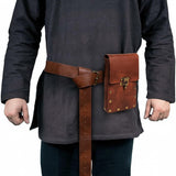 Renaissance Belt Pouch Phone Purse Festival Medieval Renaissance Costume Retro Cosplay Accessory Fanny Packs for Men Waist Bag