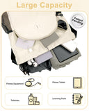 RHDZO Drawstring Backpack Gym Backpack with Shoe Compartment for Men Women String Sports Bag with Wet Pocket Cinch Swim Beach Bag, Beige (Patent Pending)