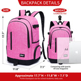 rickyh style School Backpack Travel Bag for Men & Women Lightweight College Back Pack with Laptop Compartmen