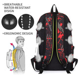 rickyh style School Backpack Travel Bag for Men & Women Lightweight College Back Pack with Laptop Compartmen