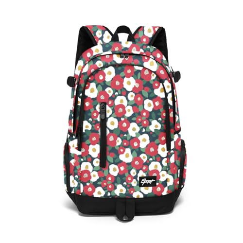 rickyh style School Backpack Travel Bag for Men & Women Lightweight College Back Pack with Laptop Compartmen