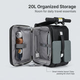 Rideable Suitcase for Adults & Kids, Electric Rideable Luggage 20" Carry On, 250W Electric Scooter Suitcase, 8 MPH, 5 Miles Range, Removable Battery, TSA Lock, USB Charging