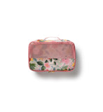 RIFLE PAPER CO. Dahlia Floral Print Travel Packing Cubes Small, Medium, Large + Laundry Bag, Essential 4 - Piece Luggage Organizer Set for Effortless Packing, Suitcase Storage & Stylish Vacation Travel