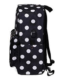 Rockland Classic Laptop Backpack, Black Dot