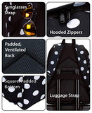 Rockland Classic Laptop Backpack, Black Dot