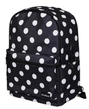 Rockland Classic Laptop Backpack, Black Dot