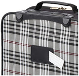 Rockland Fashion Softside Upright Luggage Set, Expandable, Black Plaid, 2 - Piece (14/19)