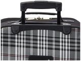Rockland Fashion Softside Upright Luggage Set, Expandable, Black Plaid, 2 - Piece (14/19)