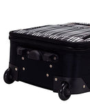Rockland Fashion Softside Upright Luggage Set, Expandable, Black Plaid, 2 - Piece (14/19)