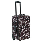 Rockland Fashion Softside Upright Luggage Set, Expandable, Giraffe, 2 - Piece (14/19)