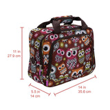 Rockland Fashion Softside Upright Luggage Set, Expandable, Owl, 2 - Piece (14/19)