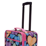 Rockland Fashion Softside Upright Luggage Set, Expandable,New Heart, 2 - Piece (14/19)